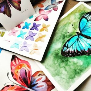 Taller de Acuarela Edición Mariposas